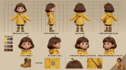 Mira Character Design